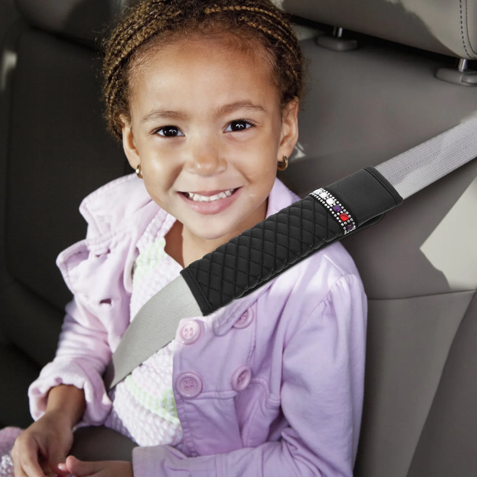 1pc Safety Rhinestone Protector Comfortable Auto Cushion Pad Shoulder Protector Accessories Pad
1pc Safety Rhinestone Protector Comfortable Auto Cushion Pad Shoulder Protector Accessories Pad