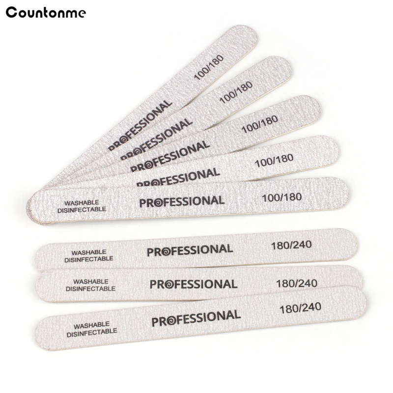 10Pcs/Lot Wood Nail Files Stong Thick 100/180/240 Grey Wooden Sandpaper Double Sided File Buffing Washable Manicure Tools
10Pcs/Lot Wood Nail Files Stong Thick 100/180/240 Grey Wooden Sandpaper Double Sided File Buffing Washable Manicure Tools