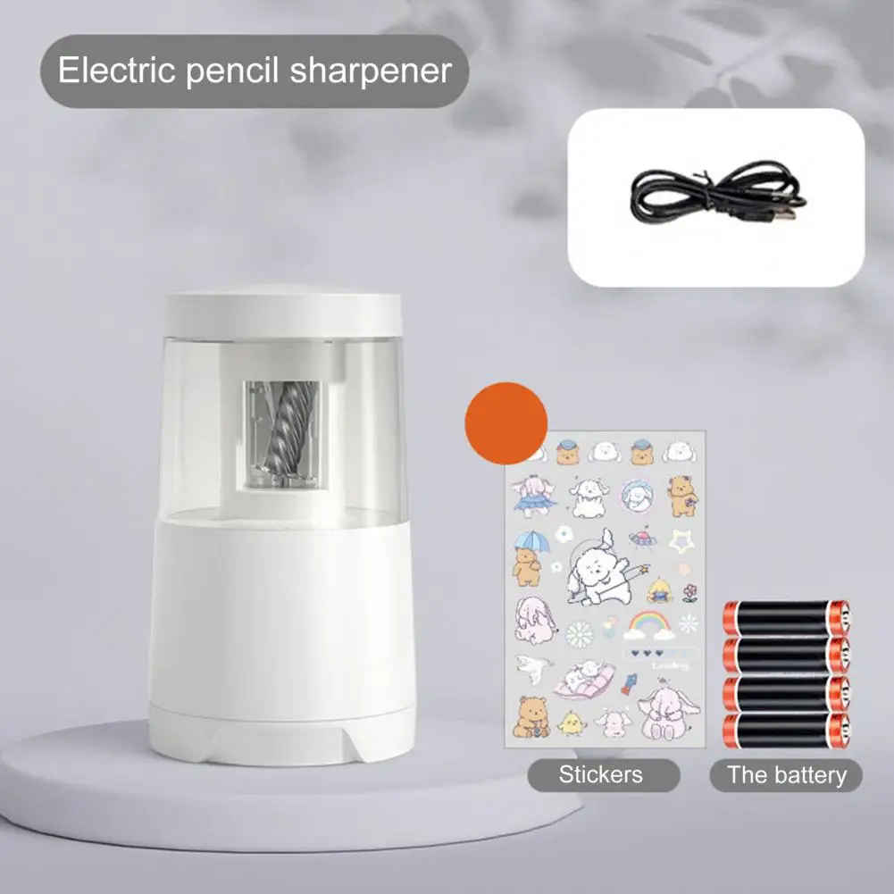 Practical Dual Power Drive Student Electric Colored Pencils Sharpener Super Sharp Stationery Electric Sharpener for School
Practical Dual Power Drive Student Electric Colored Pencils Sharpener Super Sharp Stationery Electric Sharpener for School