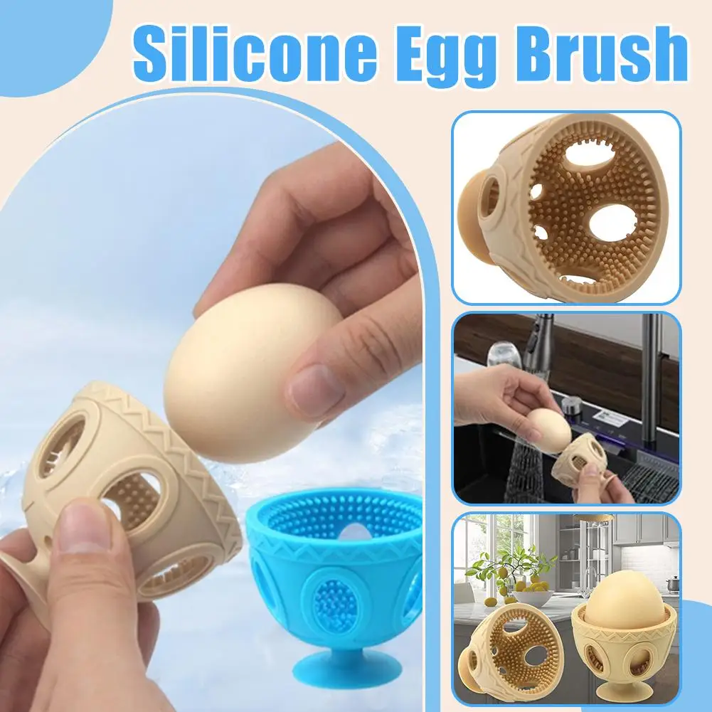 Egg Cleaner Brush For Fresh Eggs, Silicone Egg Washer Machine Tool, Reusable And Easy To Clean Egg Washing Brush For Egg V9G7
Egg Cleaner Brush For Fresh Eggs, Silicone Egg Washer Machine Tool, Reusable And Easy To Clean Egg Washing Brush For Egg V9G7