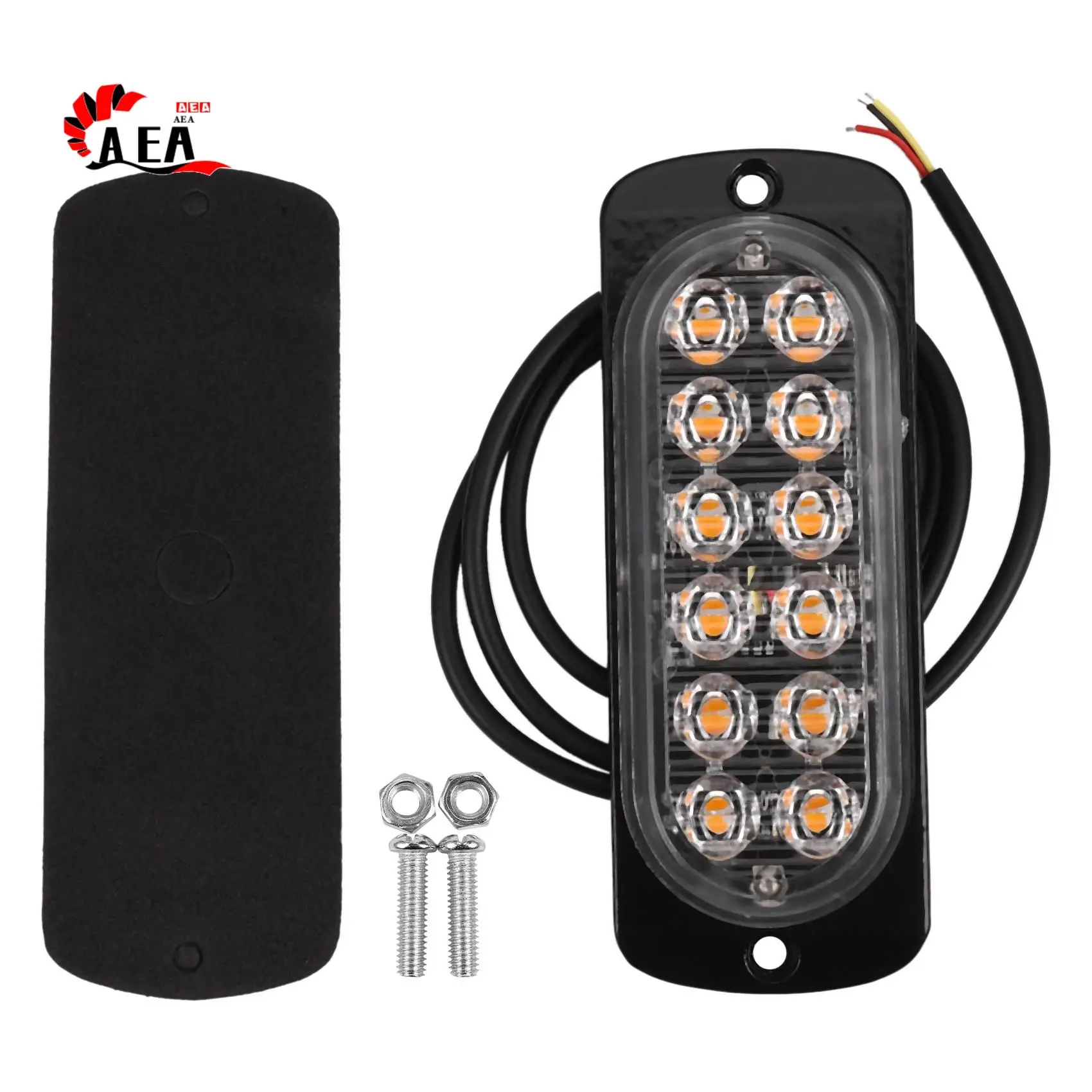 AEA0-4 Pcs 12-Led Amber Flash Flashing Recovery Strobe Car Emergency Signal Led Orange Grill Breakdown Light Fog Light Beacon
AEA0-4 Pcs 12-Led Amber Flash Flashing Recovery Strobe Car Emergency Signal Led Orange Grill Breakdown Light Fog Light Beacon
