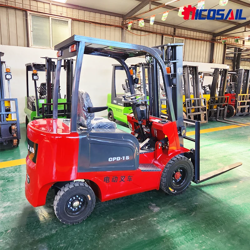 CE Certified 1.5T Electric Forklift 72V 4.0kW Dual Motor for Light Cargo Transport
CE Certified 1.5T Electric Forklift 72V 4.0kW Dual Motor for Light Cargo Transport