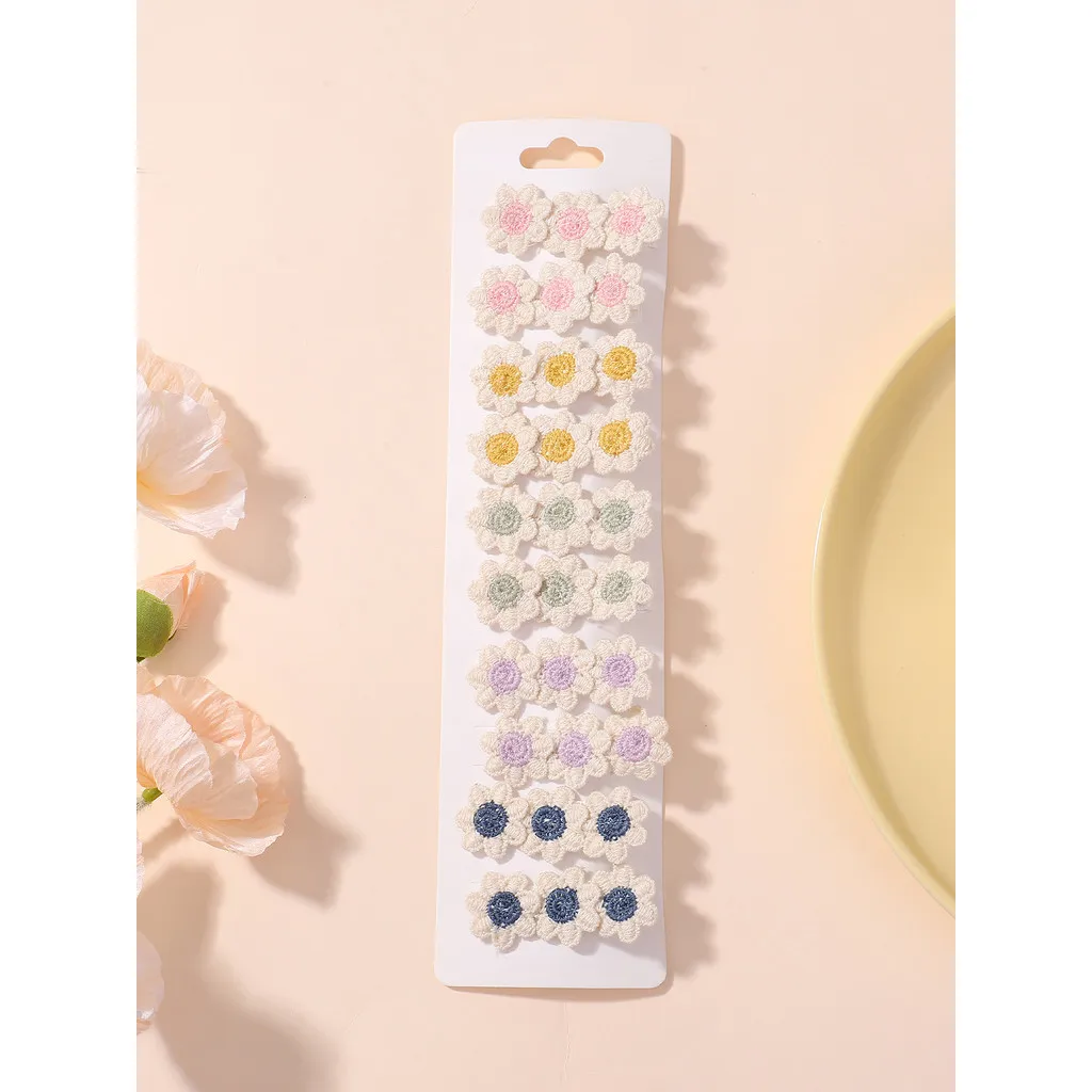 10pcs/set Cute Baby Girl Hair Clips Daisy Flower Kids Hairpins Princess Hair Accessories
10pcs/set Cute Baby Girl Hair Clips Daisy Flower Kids Hairpins Princess Hair Accessories