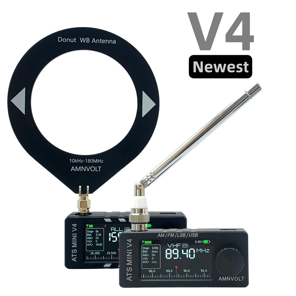 Портативное коротковолновое радио FM AM LSB USB с обновляемой прошивкой VER.2.3.1, 1 Вт, с полостным динамиком, стабильным питанием VCC
Портативное коротковолновое радио FM AM LSB USB с обновляемой прошивкой VER.2.3.1, 1 Вт, с полостным динамиком, стабильным питанием VCC