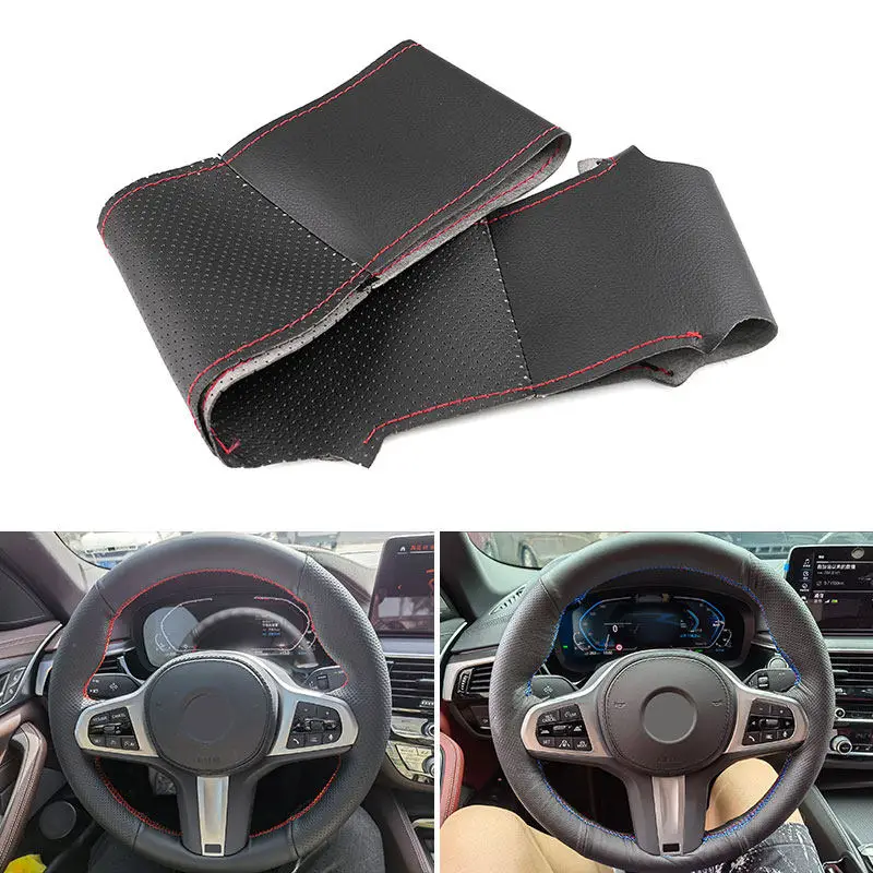 Hand Sewing For BMW M Sport G30 G31 G32 G20 G11 G01 G02 G05 G07 G14 G15 G16 Car Accessories Braid Steering Wheel Leather Cover
Hand Sewing For BMW M Sport G30 G31 G32 G20 G11 G01 G02 G05 G07 G14 G15 G16 Car Accessories Braid Steering Wheel Leather Cover