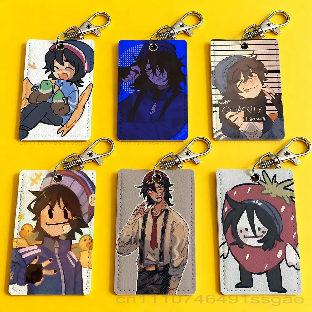 Cute Q-Quackity F-Fanart Badge Holder Keychain For Bank Business Work Card Holder Student Card Protective Case Bus Card
Cute Q-Quackity F-Fanart Badge Holder Keychain For Bank Business Work Card Holder Student Card Protective Case Bus Card