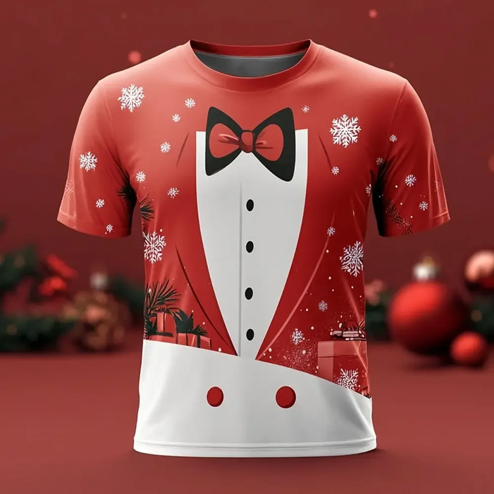 Funny Christmas Element Men's T Shirt Hip Hop Trend Harajuku Streetwear Casual Round Neck Loose Tops Fashion New Year X'mas Tees
Funny Christmas Element Men's T Shirt Hip Hop Trend Harajuku Streetwear Casual Round Neck Loose Tops Fashion New Year X'mas Tees