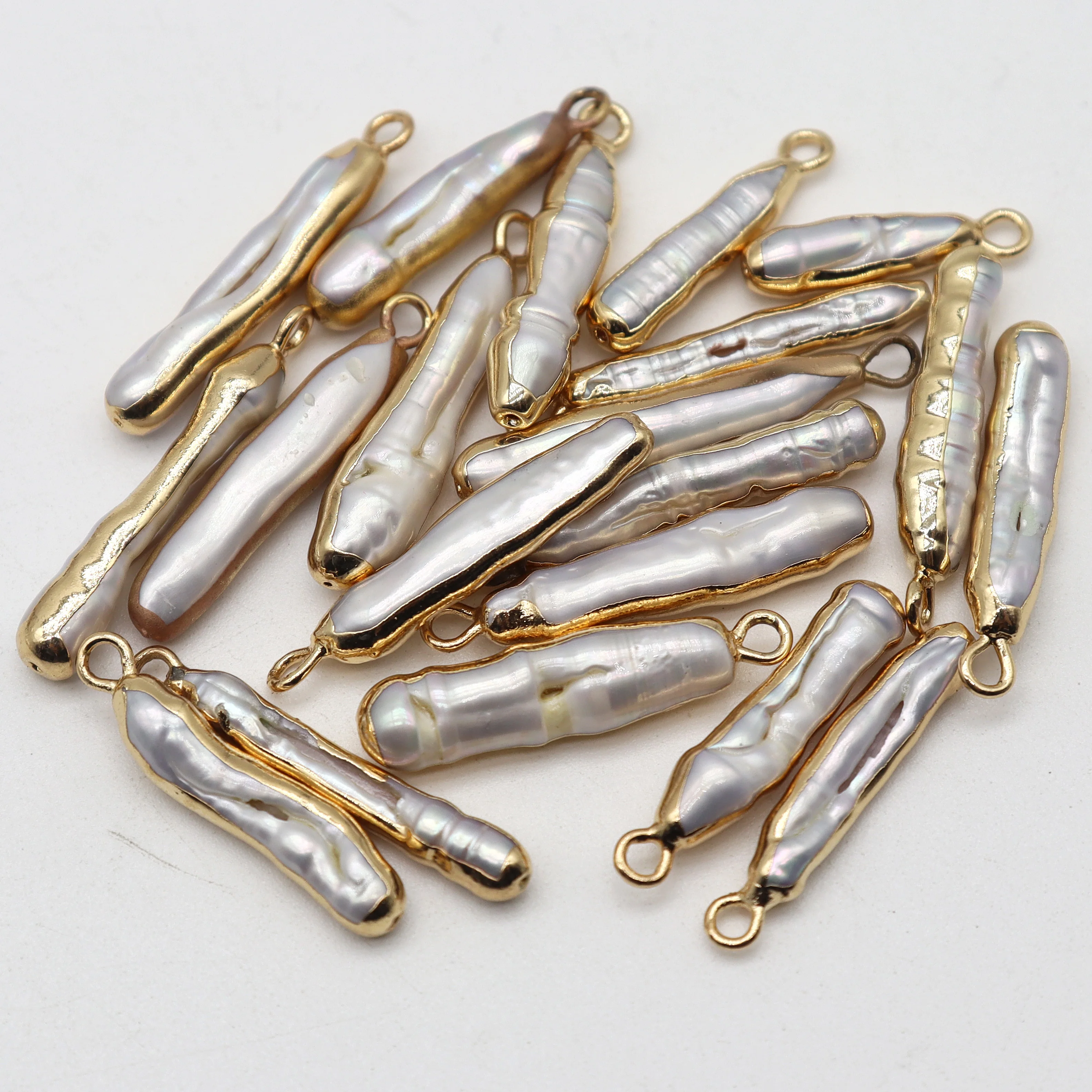 Natural Freshwater Pearl Pendant Irregular Shape For Jewelry Making DIY Popular Classical Personality Necklace Earring Handmade
Natural Freshwater Pearl Pendant Irregular Shape For Jewelry Making DIY Popular Classical Personality Necklace Earring Handmade