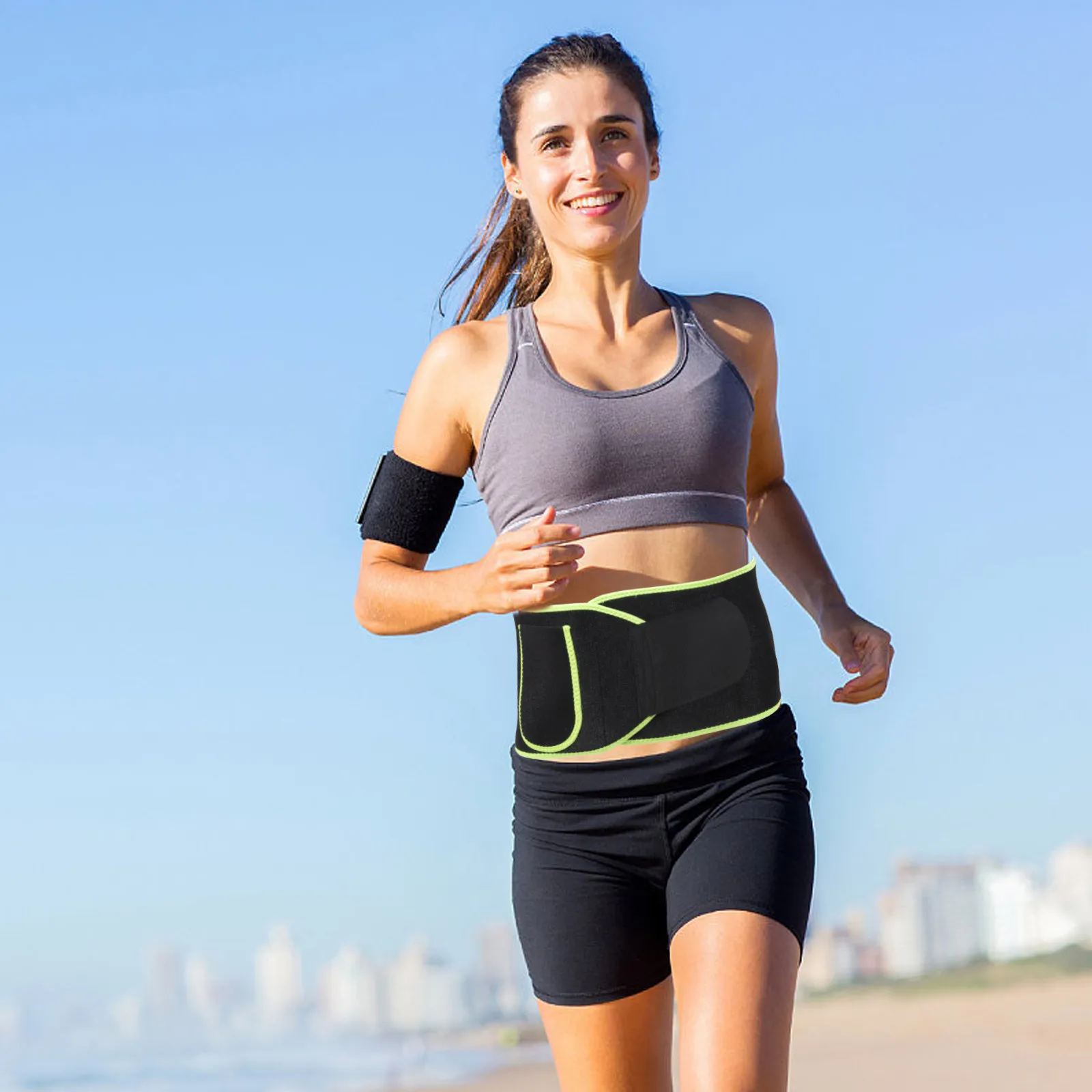 Fitness Waist Support Breathable Wear-Resistant Back Brace Sports Lumbar Belt Bodybuilding Training Accessory Bodybuilding Belt
Fitness Waist Support Breathable Wear-Resistant Back Brace Sports Lumbar Belt Bodybuilding Training Accessory Bodybuilding Belt