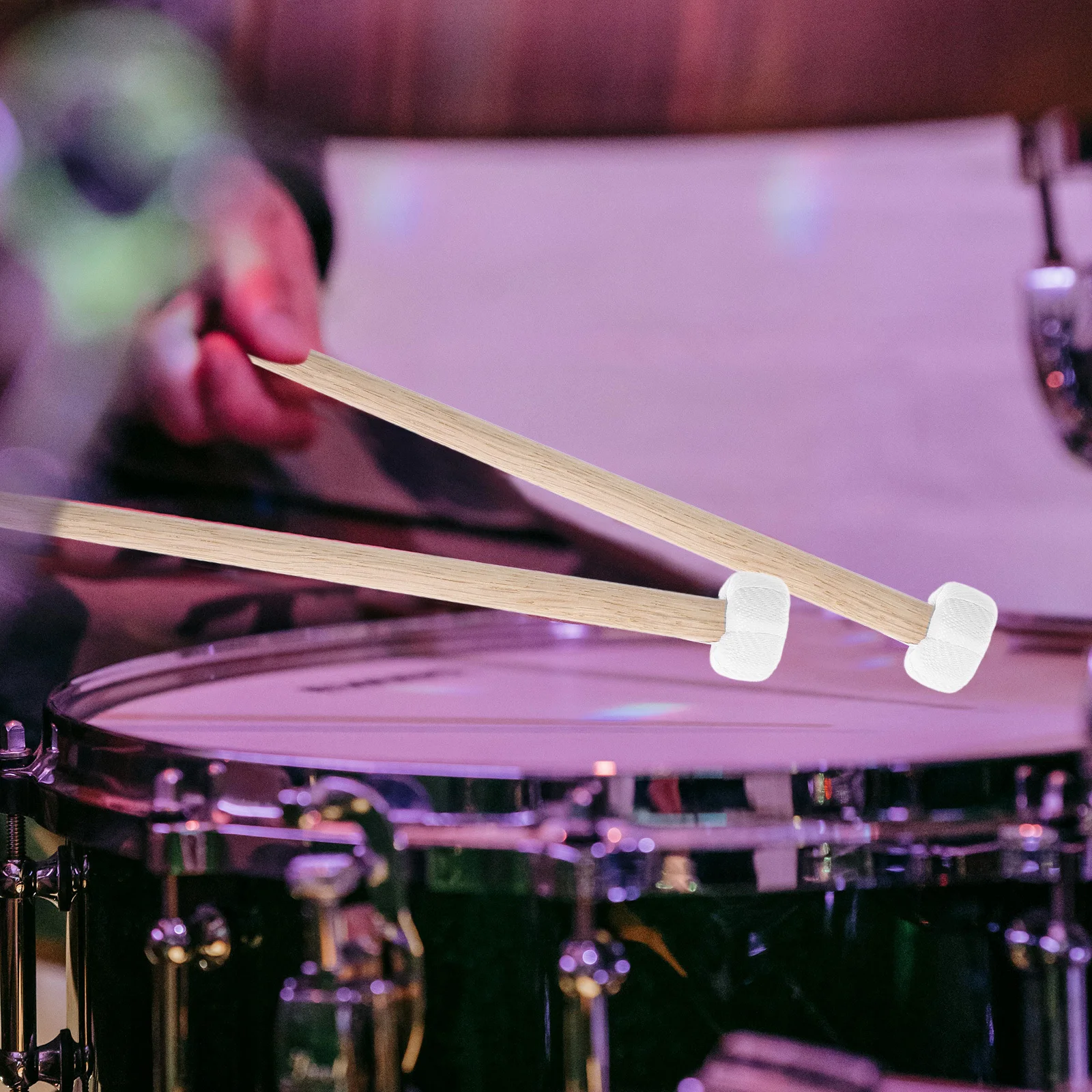 2Pcs Wooden Hammer for Gong Professional Technology Manufactured Durable Practical Musical Instrument Part
2Pcs Wooden Hammer for Gong Professional Technology Manufactured Durable Practical Musical Instrument Part