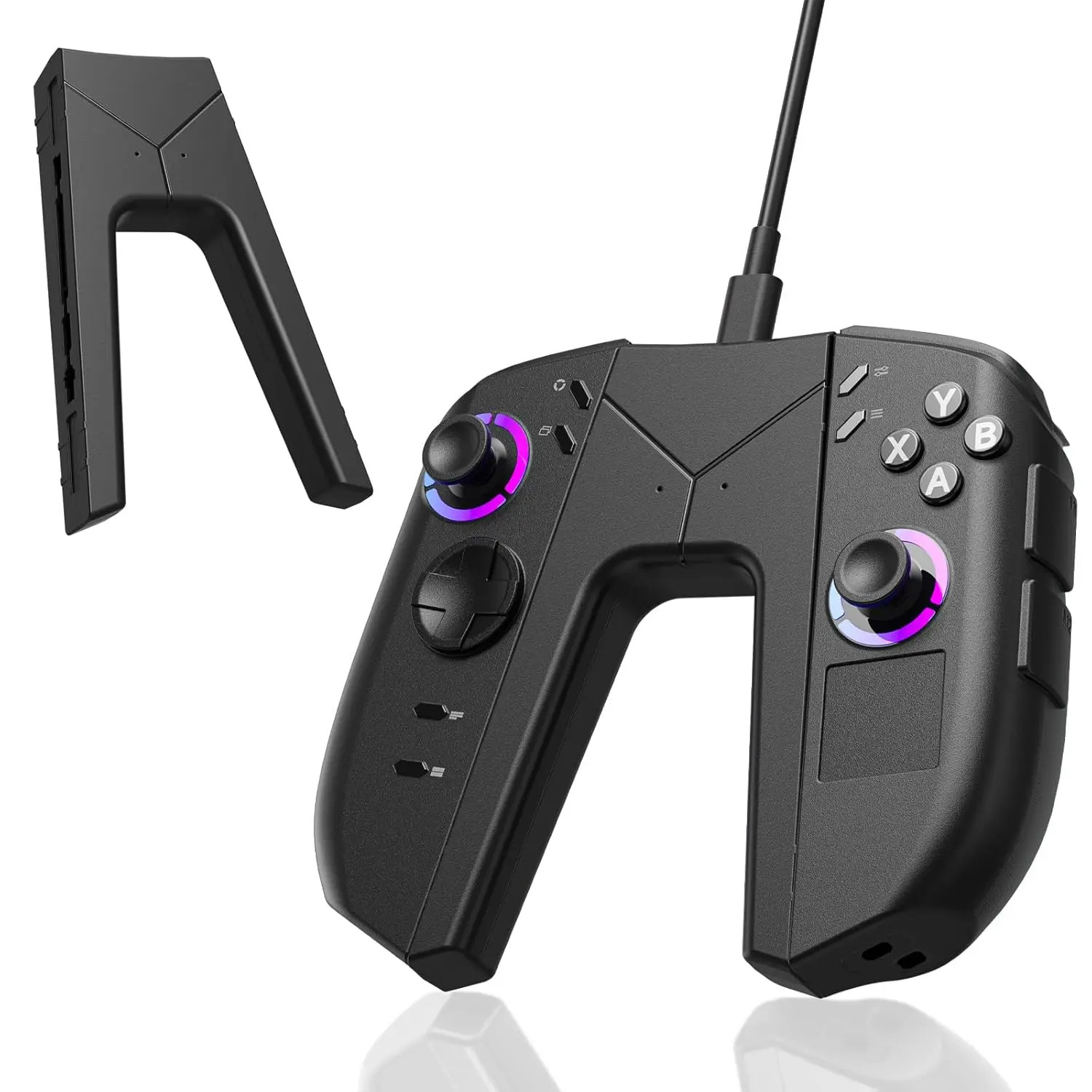 Controller Charging Connector Grip for Legion Go 2,Legion Go 2 Controller Grip for Charging while Playing,Legion Go 2 Accessory