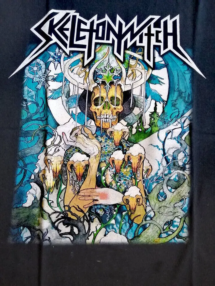 Skeletonwitch Beyond The Permafrost T-Shirt Unisex Cotton Tee Tees Y2K tops Unisex Summer Short Sleeve
Skeletonwitch Beyond The Permafrost T-Shirt Unisex Cotton Tee Tees Y2K tops Unisex Summer Short Sleeve