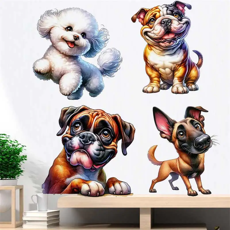 Watercolor Adorable Funny Dogs Wall Sticker Kids Room Decor Bathroom Toilet Living Room Decor Refrigerator Home Decals M1237
Watercolor Adorable Funny Dogs Wall Sticker Kids Room Decor Bathroom Toilet Living Room Decor Refrigerator Home Decals M1237
