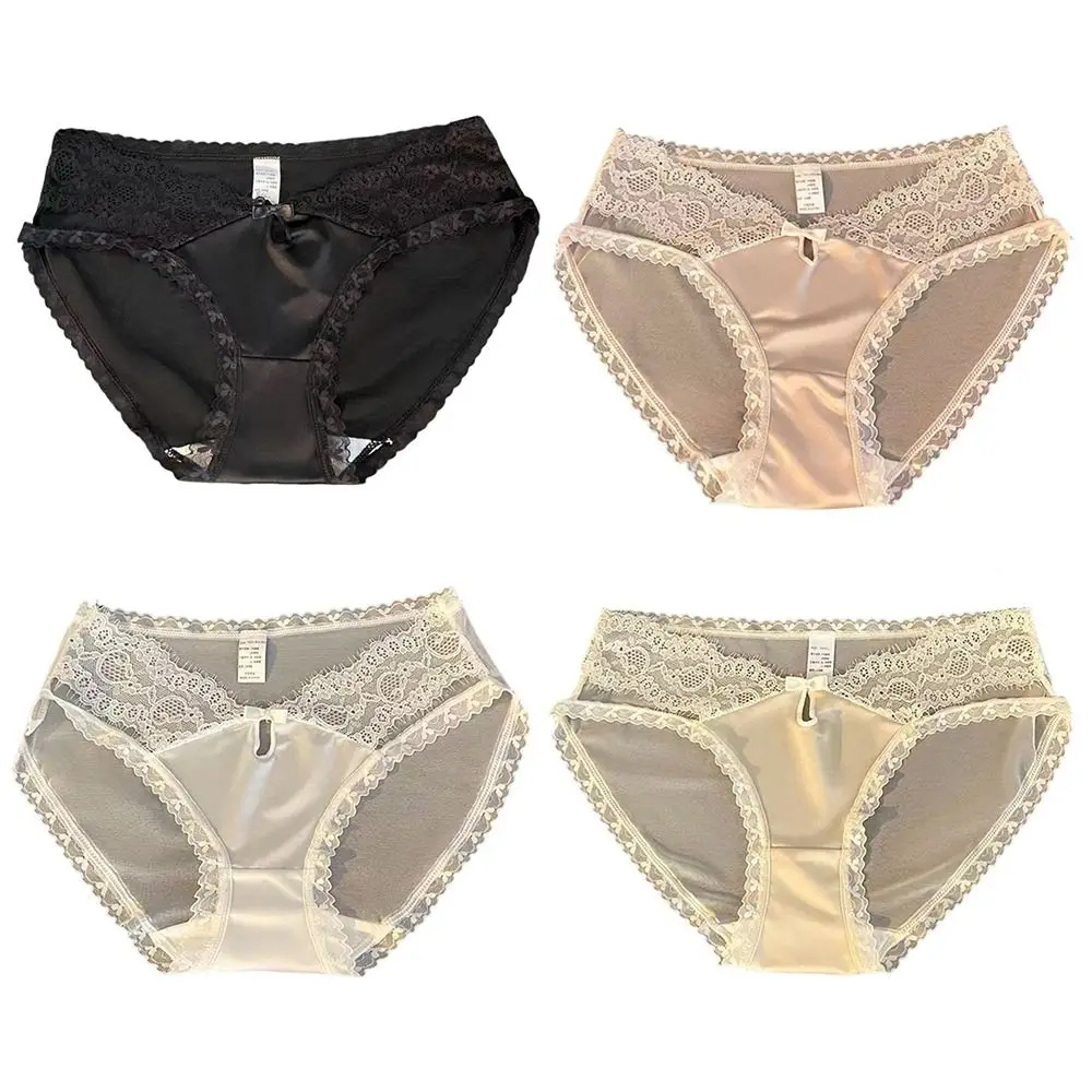 Trendy Lace Underwear Transparent Hollow Low Waist Panties V-Waist Thin Shorts For Women
Trendy Lace Underwear Transparent Hollow Low Waist Panties V-Waist Thin Shorts For Women