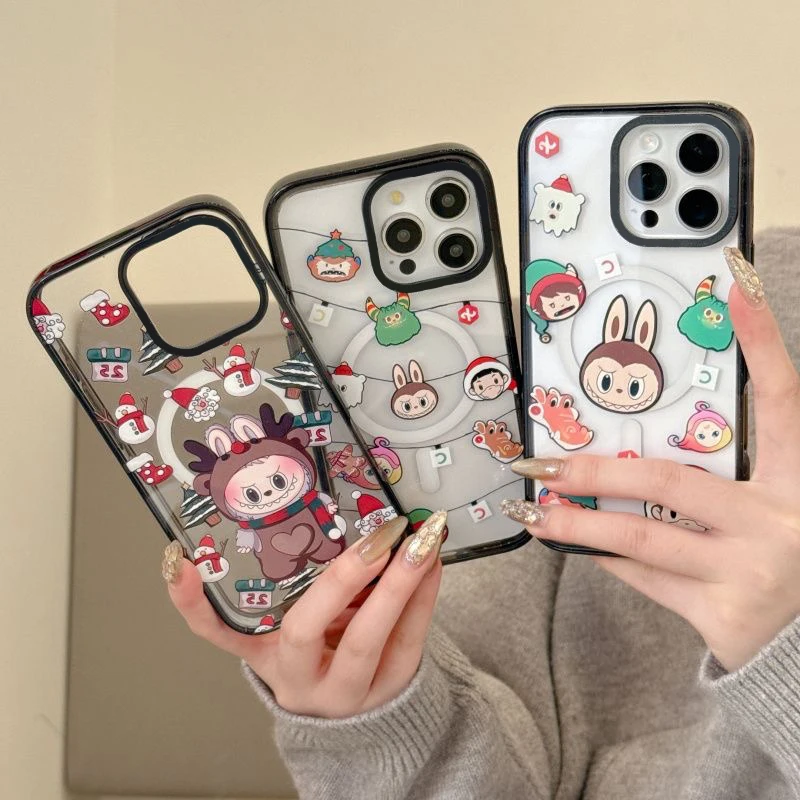 Christmas Hat Doll 2.0 Acrylic Black Border Magnetic Phone Case Cover for IPhone 12 13 14 15 16 Pro Max Case
Christmas Hat Doll 2.0 Acrylic Black Border Magnetic Phone Case Cover for IPhone 12 13 14 15 16 Pro Max Case