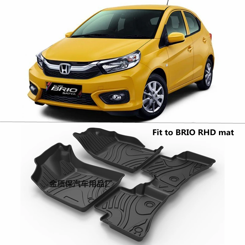 Use for 2019+ HONDA BRIO custom car All-Weather car Floor Mat Fit For HONDA BRIO custom waterproof pad floor mats BRIO mat
Use for 2019+ HONDA BRIO custom car All-Weather car Floor Mat Fit For HONDA BRIO custom waterproof pad floor mats BRIO mat