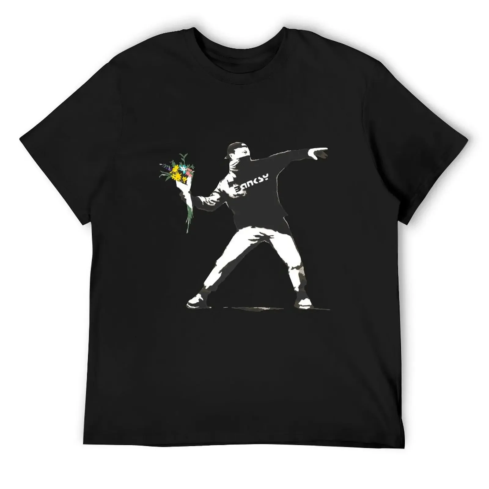 Banksy Flower T-Shirt man clothes custom shirt anime shirt T-shirts man plain t shirts men
Banksy Flower T-Shirt man clothes custom shirt anime shirt T-shirts man plain t shirts men
