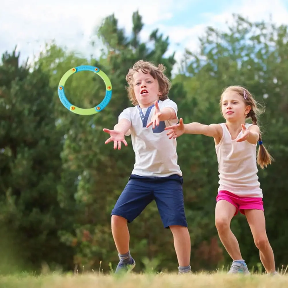 EVA Outdoor Flying Disc Toy Throwing Catching Versatile Sound Flying Ring Interactive Returning Hollow Flying Disc Toys
EVA Outdoor Flying Disc Toy Throwing Catching Versatile Sound Flying Ring Interactive Returning Hollow Flying Disc Toys
