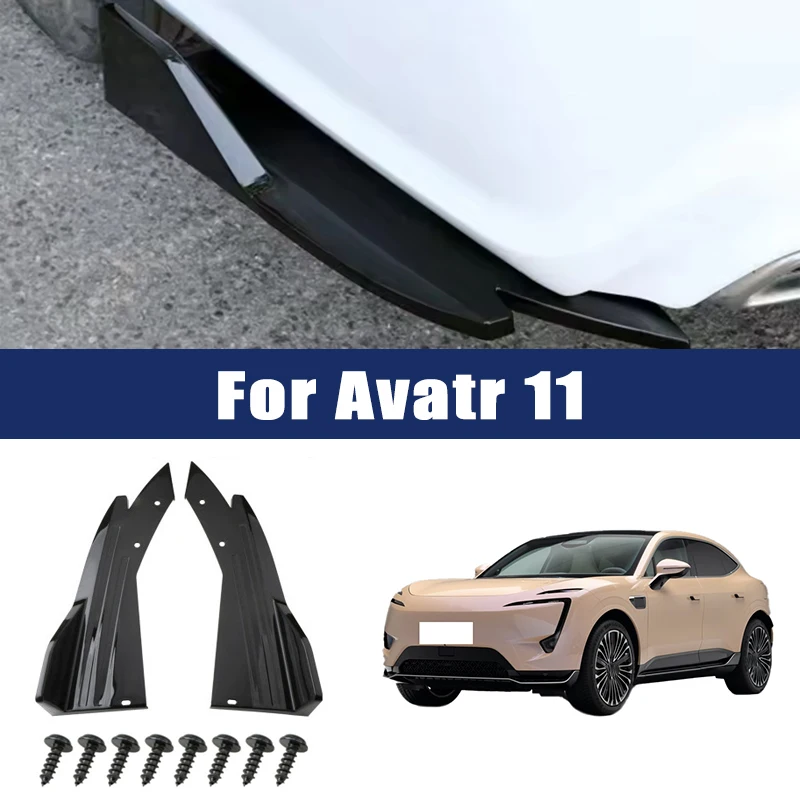 Car Rear Bumper Spoiler Lip Carbon Fiber Wing Trim Anti-crash Diffuser Side Skirt Wrap Angle Splitter For Avatr 11
Car Rear Bumper Spoiler Lip Carbon Fiber Wing Trim Anti-crash Diffuser Side Skirt Wrap Angle Splitter For Avatr 11