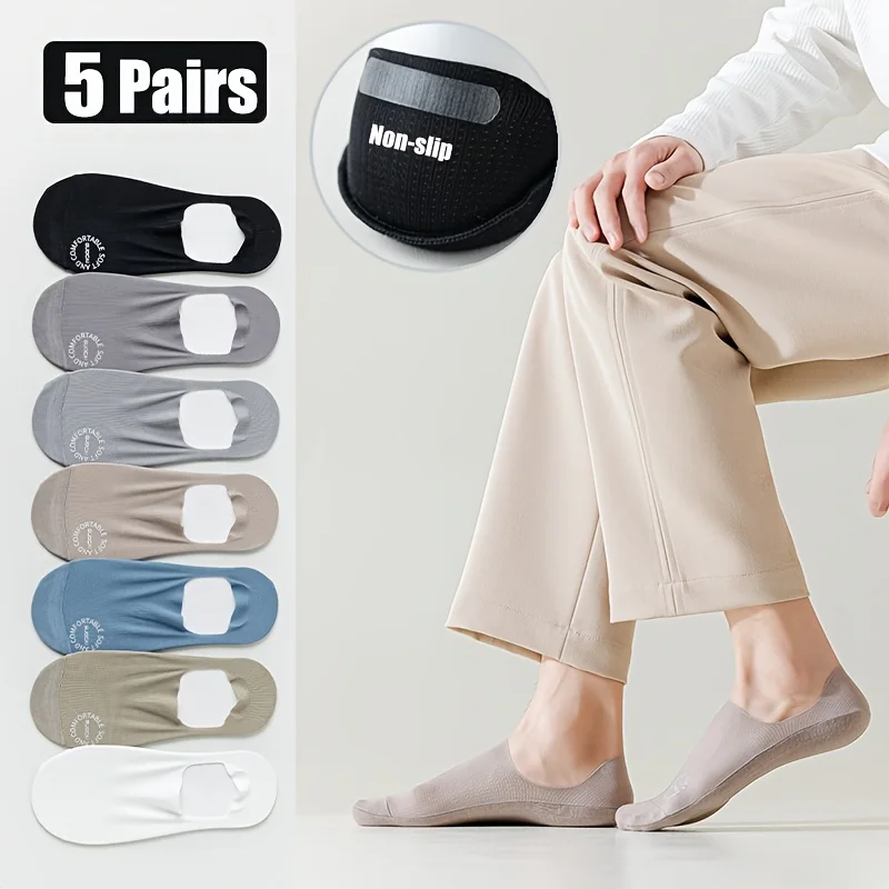 5 Pairs Men's Soft Breathable Mesh Ankle Socks Non‑Slip Skin‑Friendly Casual Sports Sock Office Outdoor Wear
5 Pairs Men's Soft Breathable Mesh Ankle Socks Non‑Slip Skin‑Friendly Casual Sports Sock Office Outdoor Wear