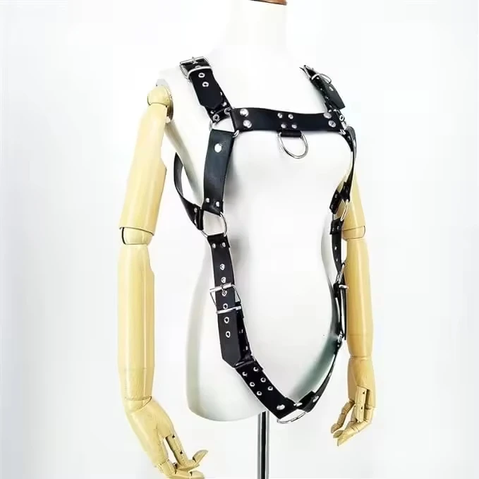 2025 Mens Fashion Boxers Shorts Men Belt Faux Leather Body Chest Chain Harness Punk Male Leather Bondage Costume мужские трусы
2025 Mens Fashion Boxers Shorts Men Belt Faux Leather Body Chest Chain Harness Punk Male Leather Bondage Costume мужские трусы