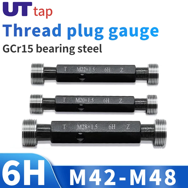 1 psc 6H M42-M48 Steel Mer-cury Gage Metric Fine Thread Plug Gauge High Quality wholesale X4.5/4.0/3.0/2.0/1.5/1.25/1.0/0.75/0.5
1 psc 6H M42-M48 Steel Mer-cury Gage Metric Fine Thread Plug Gauge High Quality wholesale X4.5/4.0/3.0/2.0/1.5/1.25/1.0/0.75/0.5