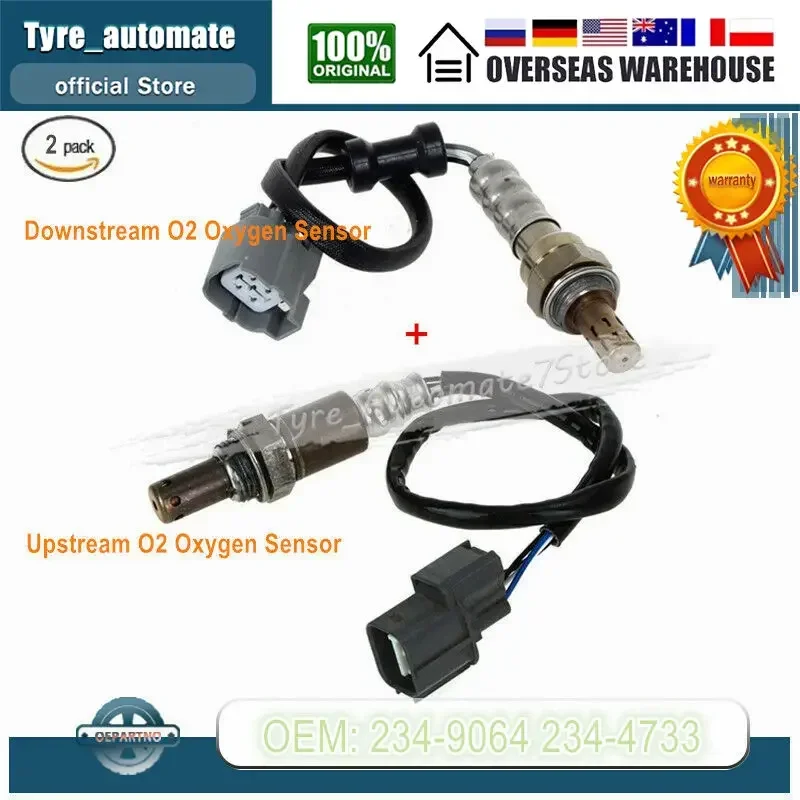 2 шт. датчик кислорода O2 вверх и вниз 234-9064 234-4733 для Honda Element 2003-2011 2.4L 
2 шт. датчик кислорода O2 вверх и вниз 234-9064 234-4733 для Honda Element 2003-2011 2.4L