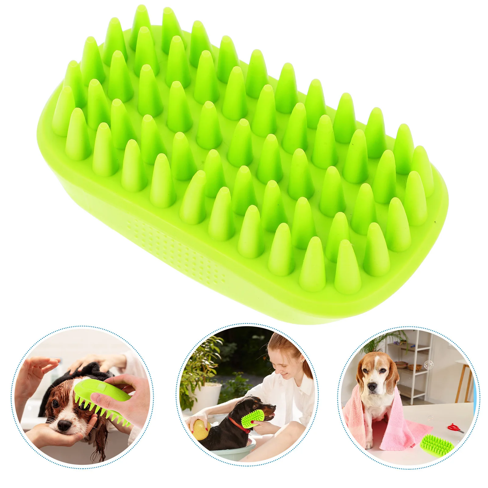 Pet Shampoo Brush Cat Shedding Grooming Tool Hair Bath Massage Dog Long Massaging
Pet Shampoo Brush Cat Shedding Grooming Tool Hair Bath Massage Dog Long Massaging