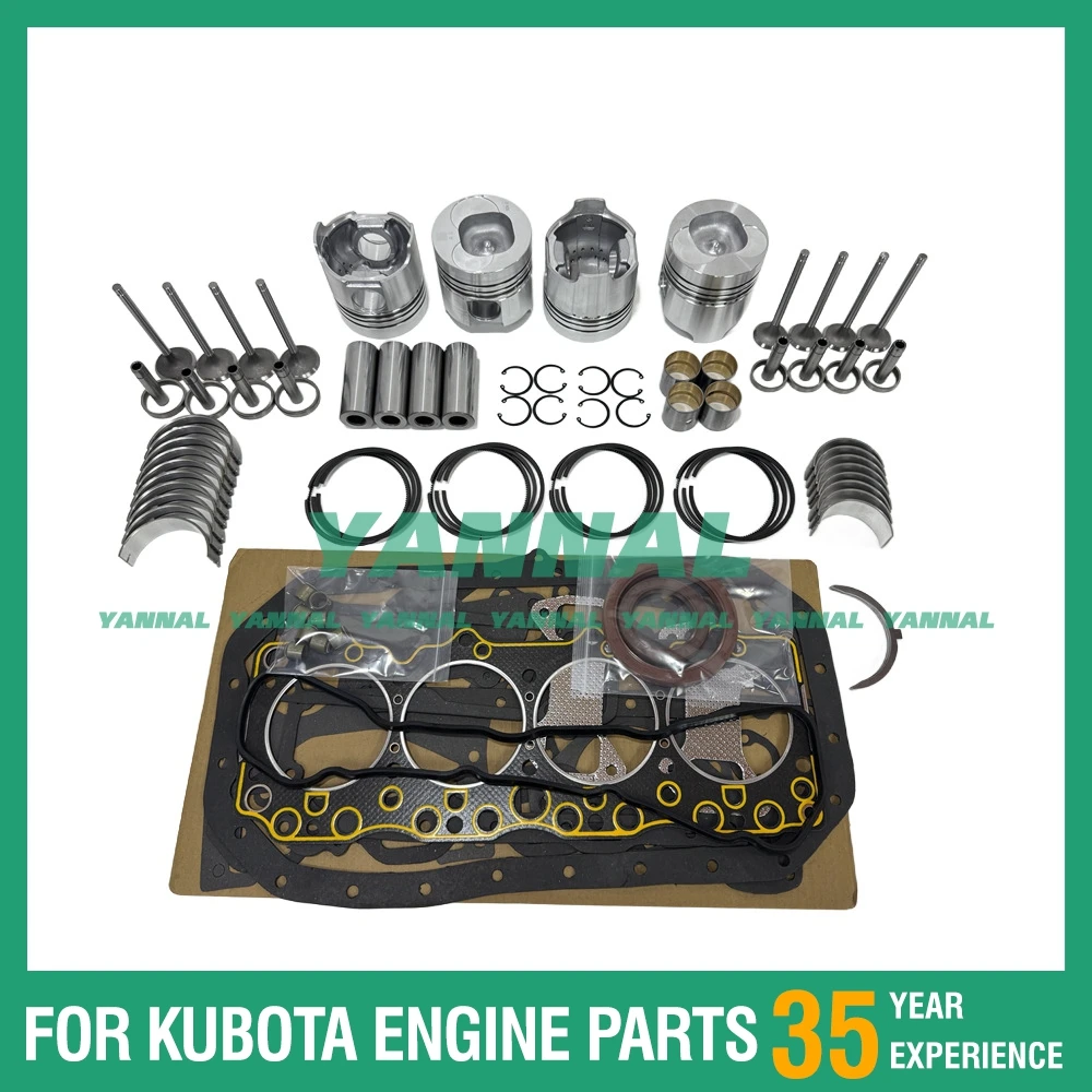 Piston Kit With Gasket Set Bearings Valve Train For Xichai 4DX21-53D Engine Spare Parts
Piston Kit With Gasket Set Bearings Valve Train For Xichai 4DX21-53D Engine Spare Parts