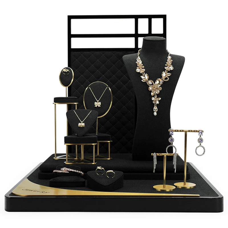 Jewelry display props, ring display racks, necklaces, earrings, light luxury jewelry counters, jewelry racks
Jewelry display props, ring display racks, necklaces, earrings, light luxury jewelry counters, jewelry racks