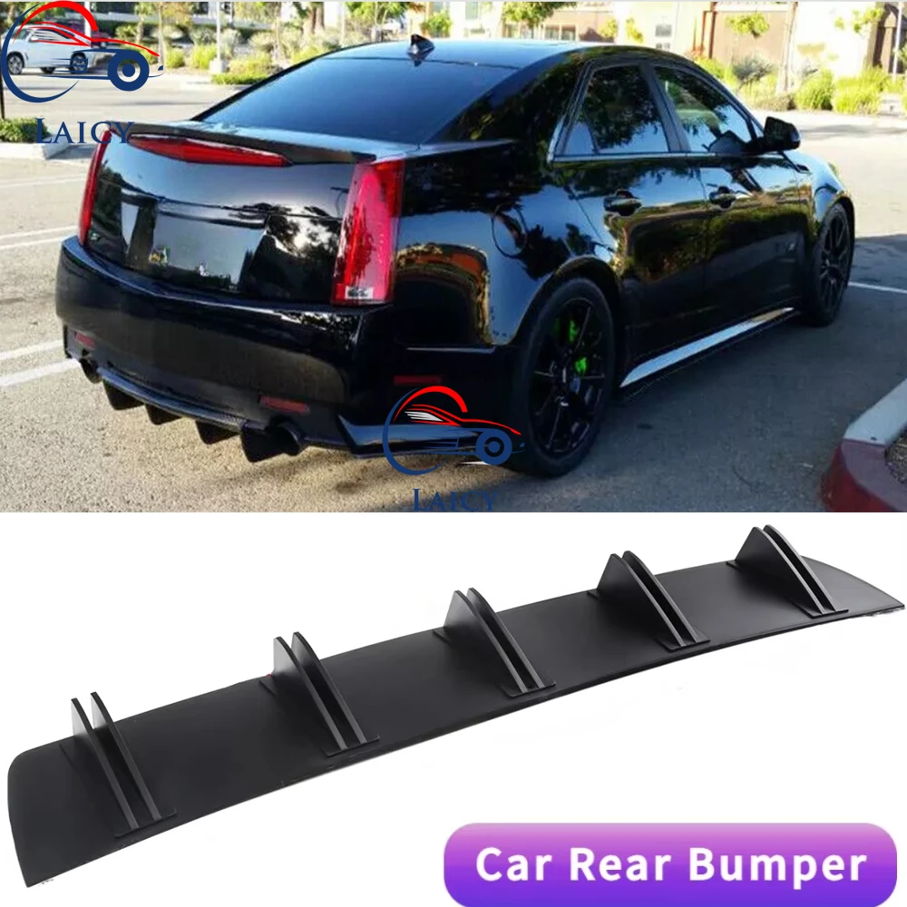 LAICY For Cadillac CTS XTS ATS CT4 CT5 Car Rear Diffuser Shark Fins Bumper Splitter Chin Spoiler Lip Black Shunt Rear Bumper Lip
LAICY For Cadillac CTS XTS ATS CT4 CT5 Car Rear Diffuser Shark Fins Bumper Splitter Chin Spoiler Lip Black Shunt Rear Bumper Lip