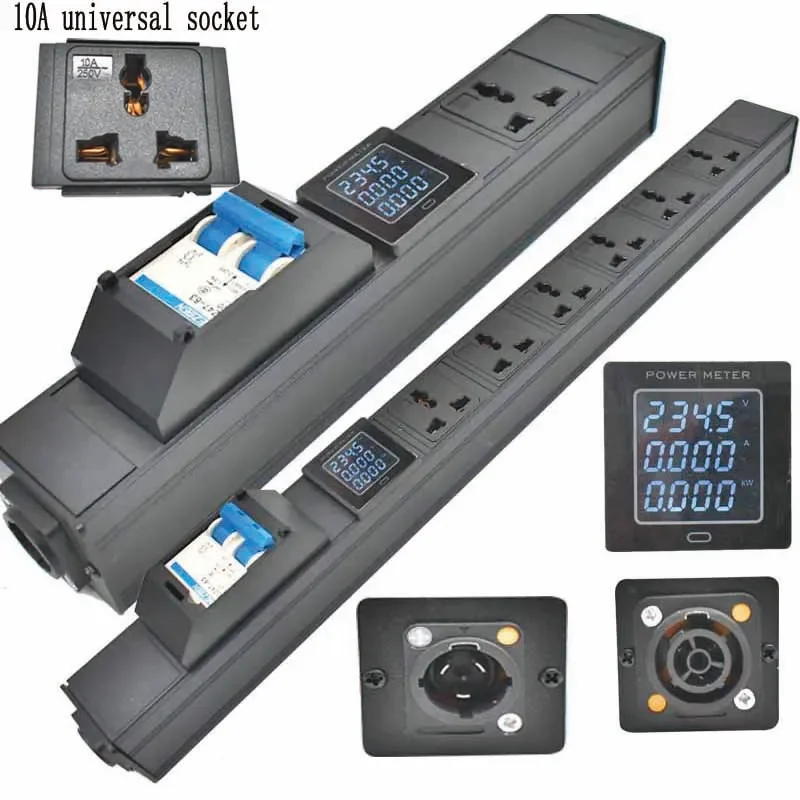 PDU power strip Network cabinet rack 16A Air switch control 1-7AC 10A Universal Aviation Input/Output No extension cable
PDU power strip Network cabinet rack 16A Air switch control 1-7AC 10A Universal Aviation Input/Output No extension cable