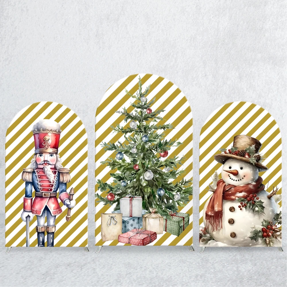 TB Christmas Theme Arch Backdrop Cover Snowman Tree Nutcracker for New Year Party Spandex Fabric Theme Background Custom Decora
TB Christmas Theme Arch Backdrop Cover Snowman Tree Nutcracker for New Year Party Spandex Fabric Theme Background Custom Decora