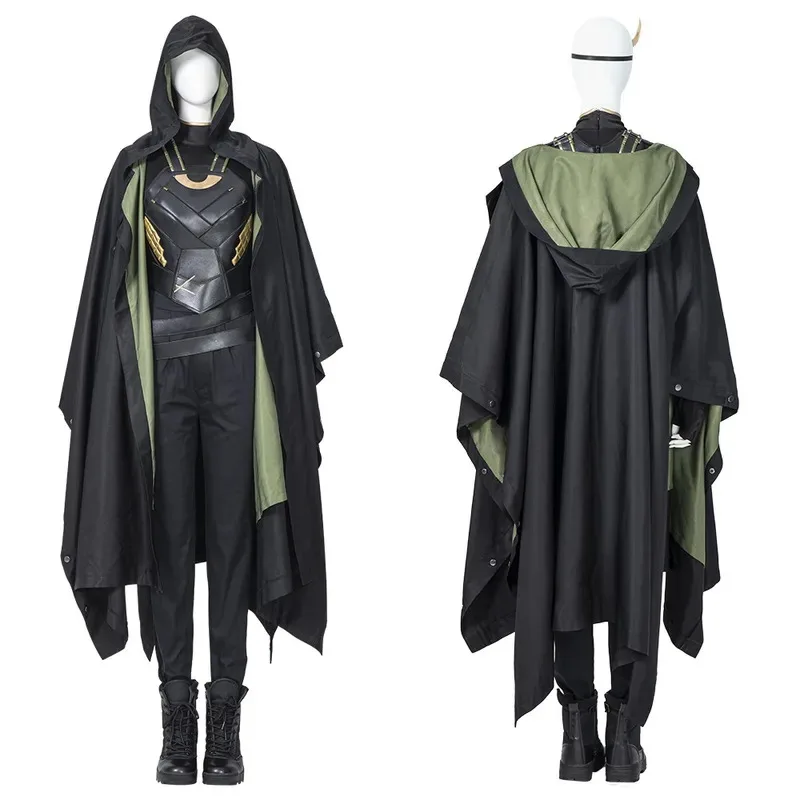 Woman Sylvie Cosplay Costume Customizable Leather High Quality Top Vest Cloak Outfit Full Set and Individual Items Are Sold
Woman Sylvie Cosplay Costume Customizable Leather High Quality Top Vest Cloak Outfit Full Set and Individual Items Are Sold