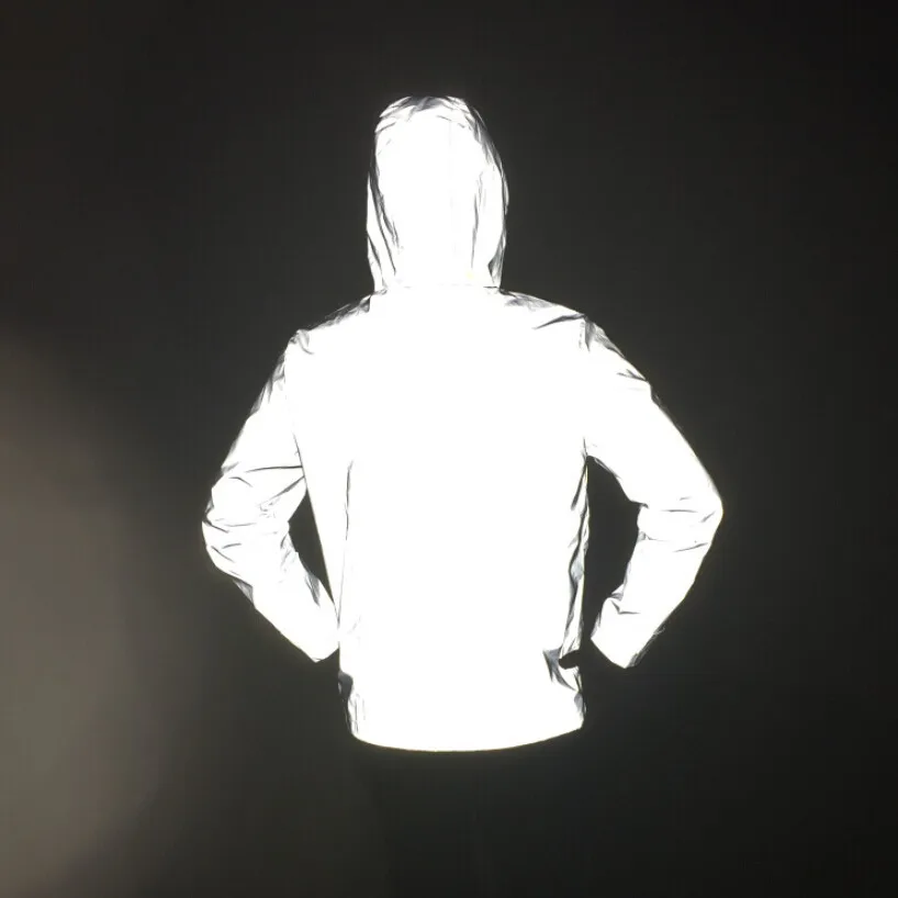 2025 men's and women's outdoor sports reflective jacket, hooded full reflective hip-hop trench coat
2025 men's and women's outdoor sports reflective jacket, hooded full reflective hip-hop trench coat