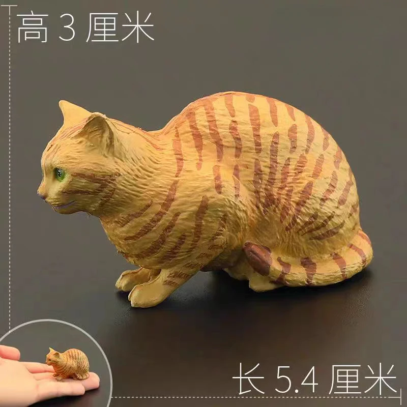 Handmade Realistic Mini Orange Cat Figurine Cute Kitten Collectible Palm-Sized Miniature Decor Gift for Cat Lovers DIY Craft
Handmade Realistic Mini Orange Cat Figurine Cute Kitten Collectible Palm-Sized Miniature Decor Gift for Cat Lovers DIY Craft