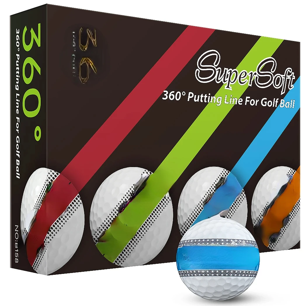 3-Layer PU Putter Golf Ball, 360° Precision Stable Shooting Line, Enhancing Putting Accuracy and Stability
3-Layer PU Putter Golf Ball, 360° Precision Stable Shooting Line, Enhancing Putting Accuracy and Stability