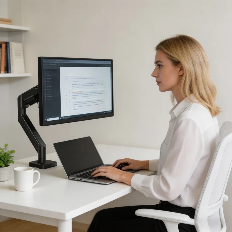 Home Household Single Monitor Mount 14-32 Inch Screens Height Adjustable Arm C-Clamp Grommet Base Home Office
Home Household Single Monitor Mount 14-32 Inch Screens Height Adjustable Arm C-Clamp Grommet Base Home Office