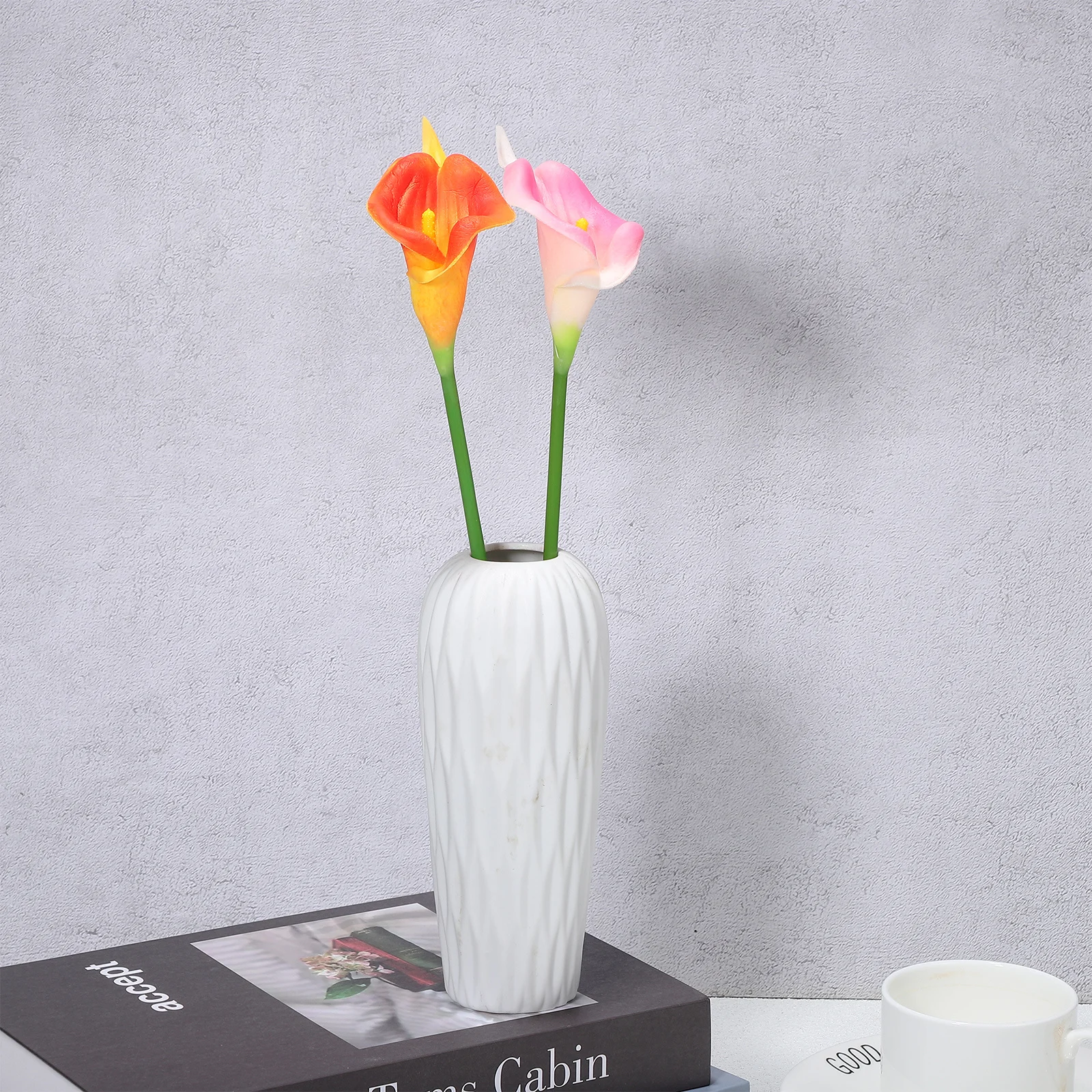 2Pcs Artificial Lily Flowers Lifelike Elegant Indoor Flower Decoration for Home Office Mall Artificial Flowers
2Pcs Artificial Lily Flowers Lifelike Elegant Indoor Flower Decoration for Home Office Mall Artificial Flowers