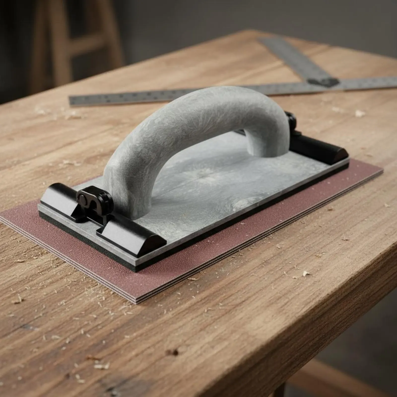 Wall Sanding Tool Sturdy Plastic Sandpaper Holder Hand Sander Clamp Labor-Saving Contoured Hand Sander for Renovation
Wall Sanding Tool Sturdy Plastic Sandpaper Holder Hand Sander Clamp Labor-Saving Contoured Hand Sander for Renovation