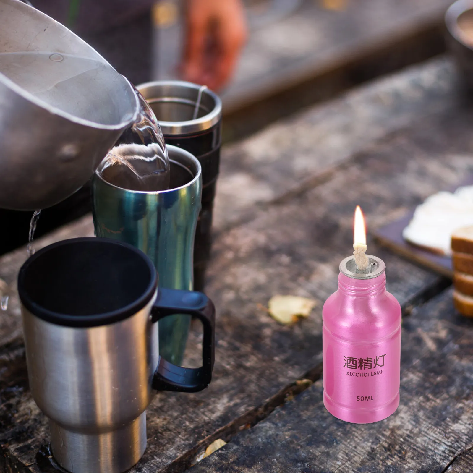 Mini Silver Portable Camping Stove Heater Alcohol Burner Lamp For Outdoor for Lab Alcohol Heater Indoor Equipment Picnic Outdoor
Mini Silver Portable Camping Stove Heater Alcohol Burner Lamp For Outdoor for Lab Alcohol Heater Indoor Equipment Picnic Outdoor