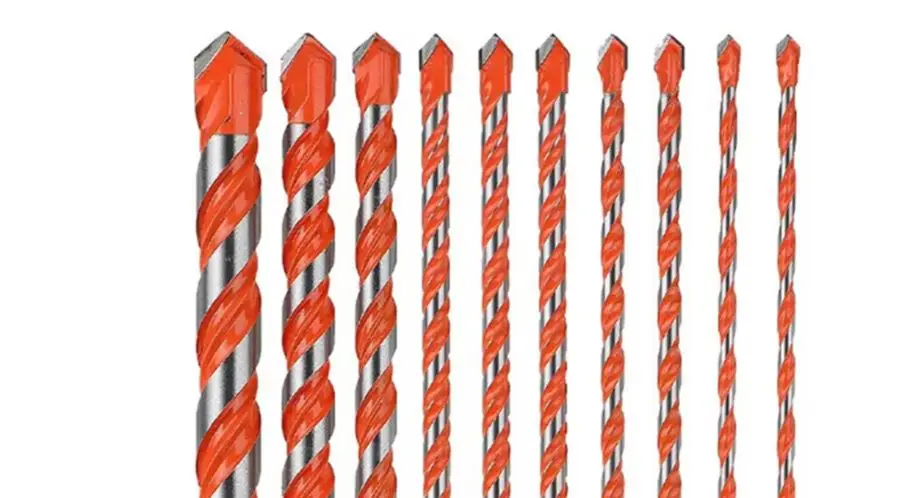 10pcs Carbide Tip Masonry Drill Bits Set 4mm To 12mm 1/4 Inch Hex Shank For Concrete Brick Glass For Tile Stainless Steel Drilli
10pcs Carbide Tip Masonry Drill Bits Set 4mm To 12mm 1/4 Inch Hex Shank For Concrete Brick Glass For Tile Stainless Steel Drilli