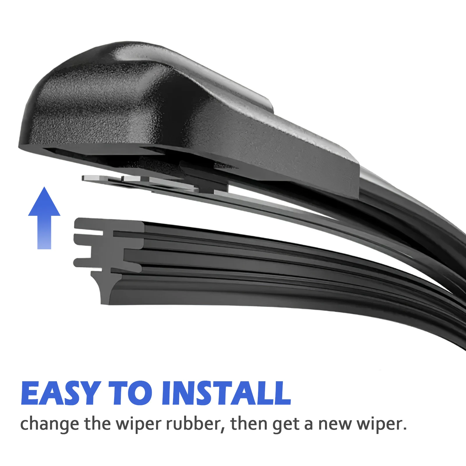 10Pcs Windshield Wiper Strips Replacement Frameless Wiper Refills High for Clear View Driving Safety Universal
10Pcs Windshield Wiper Strips Replacement Frameless Wiper Refills High for Clear View Driving Safety Universal