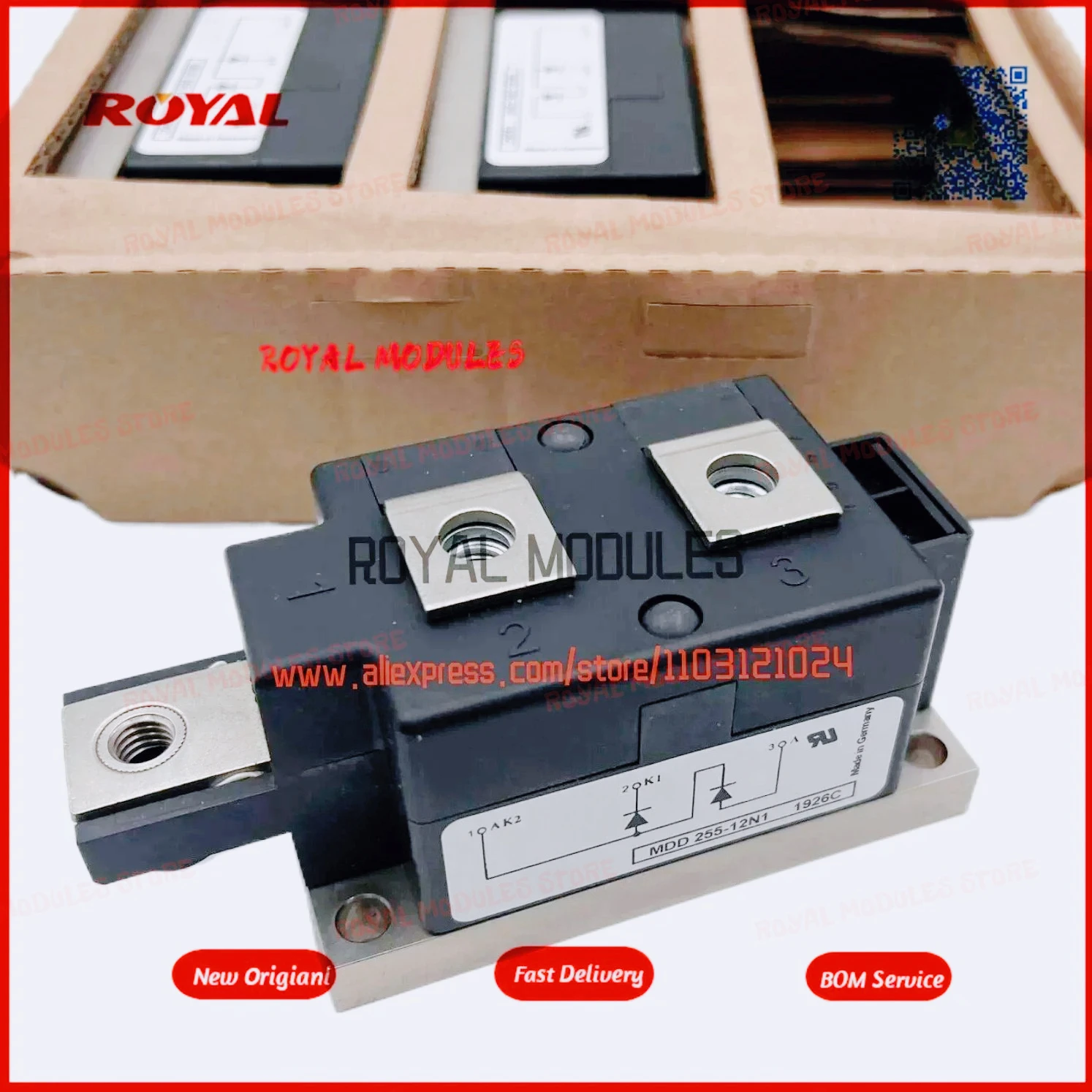 New Original MDD255-12N1 MDD255-14N1 MDD255-16N1 MDD255-18N1
New Original MDD255-12N1 MDD255-14N1 MDD255-16N1 MDD255-18N1