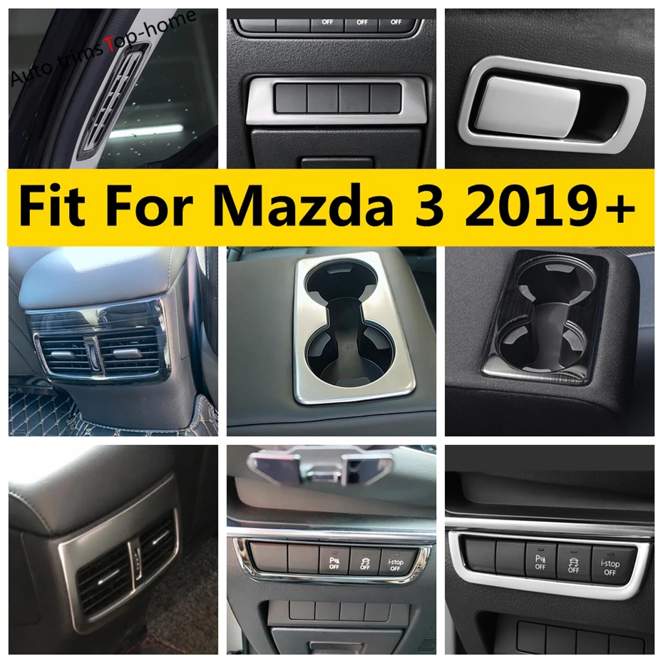 Water Cup Bottle Holder / Head Lights Lamps Switch Button / Glove Box Sequins Cover Trim For Mazda 3 2019 - 2022 Car Accessories
Water Cup Bottle Holder / Head Lights Lamps Switch Button / Glove Box Sequins Cover Trim For Mazda 3 2019 - 2022 Car Accessories