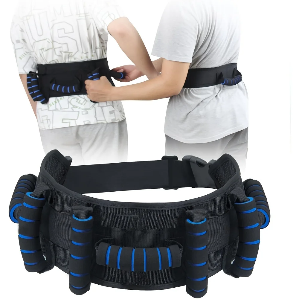 Waist Gait Belt with 7 Soft Handles, a Supportive Belt Suitable for Individuals with Limited Mobility, Designed for Easy Transfe
Waist Gait Belt with 7 Soft Handles, a Supportive Belt Suitable for Individuals with Limited Mobility, Designed for Easy Transfe