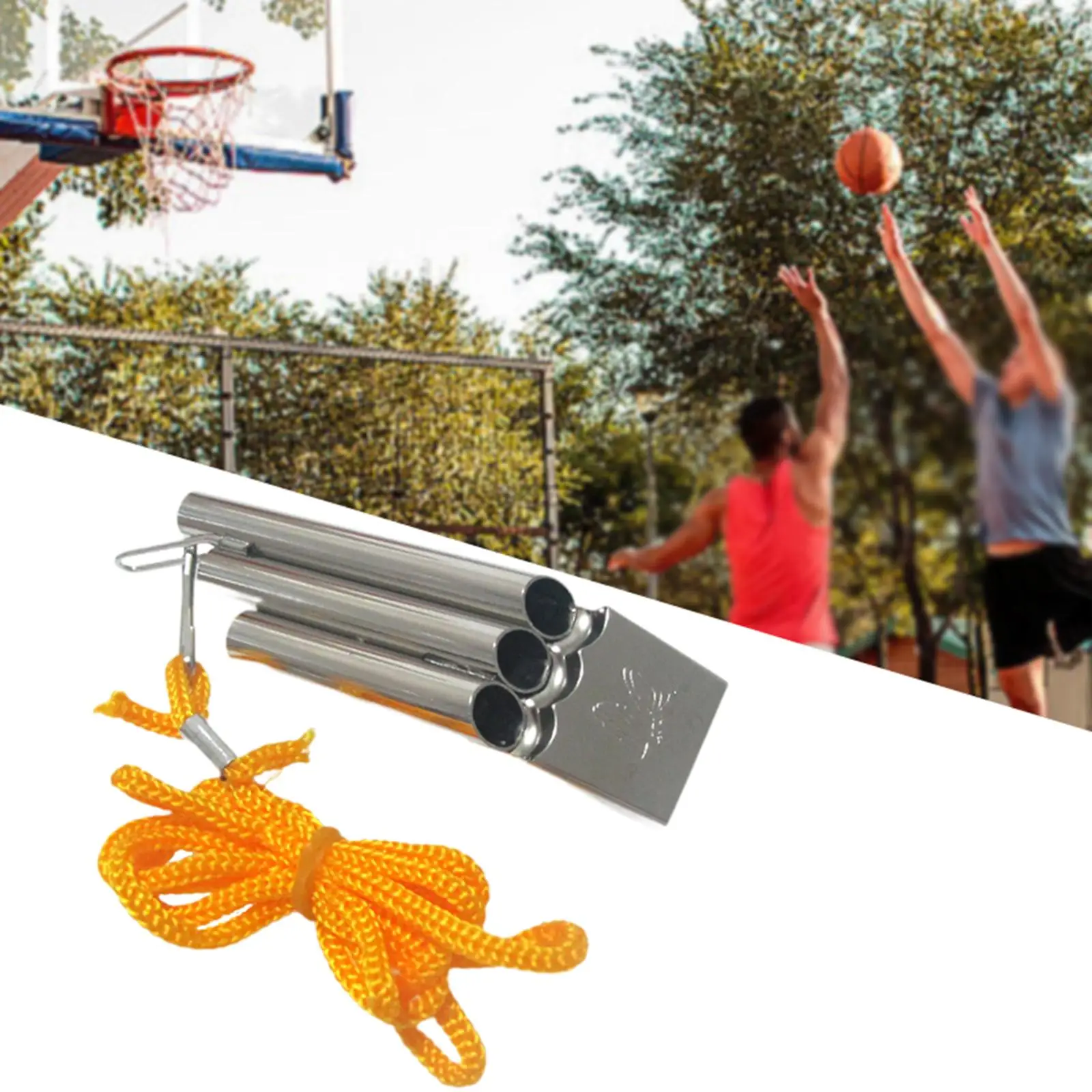 Sports Whistle Referee Whistle Coaches Whistle Super Loud with Lanyard Stainless Steel Whistle for Soccer Competition Camping
Sports Whistle Referee Whistle Coaches Whistle Super Loud with Lanyard Stainless Steel Whistle for Soccer Competition Camping