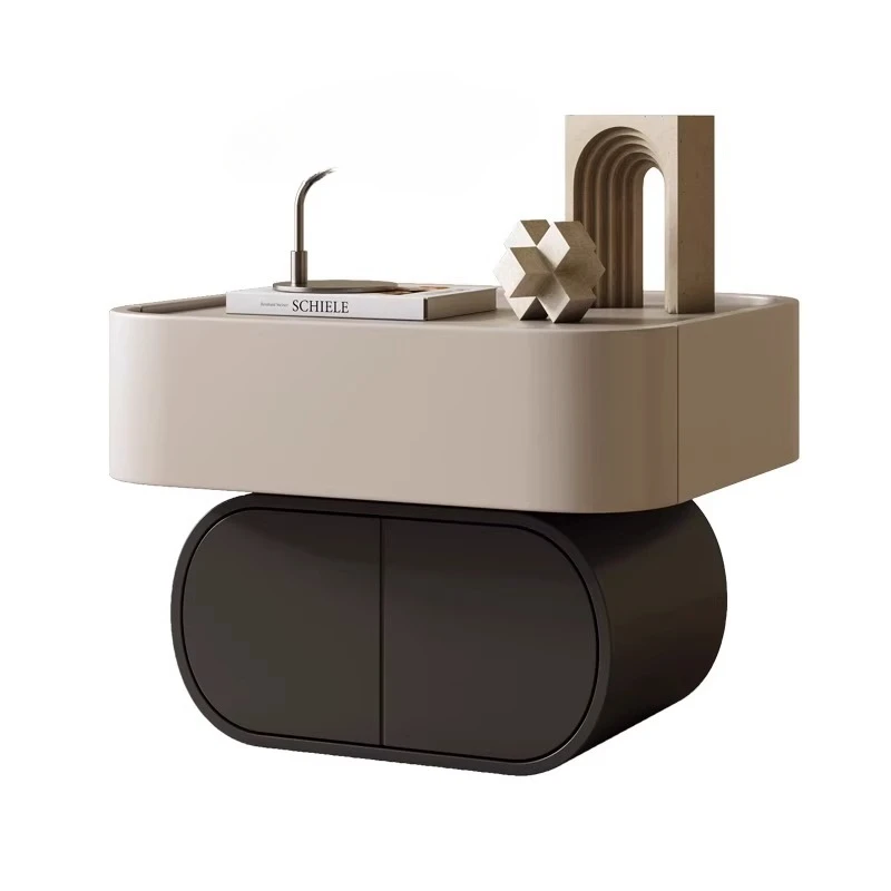 Internet celebrity design round solid wood, bedside table high sense, light luxury simple, modern ins style
Internet celebrity design round solid wood, bedside table high sense, light luxury simple, modern ins style