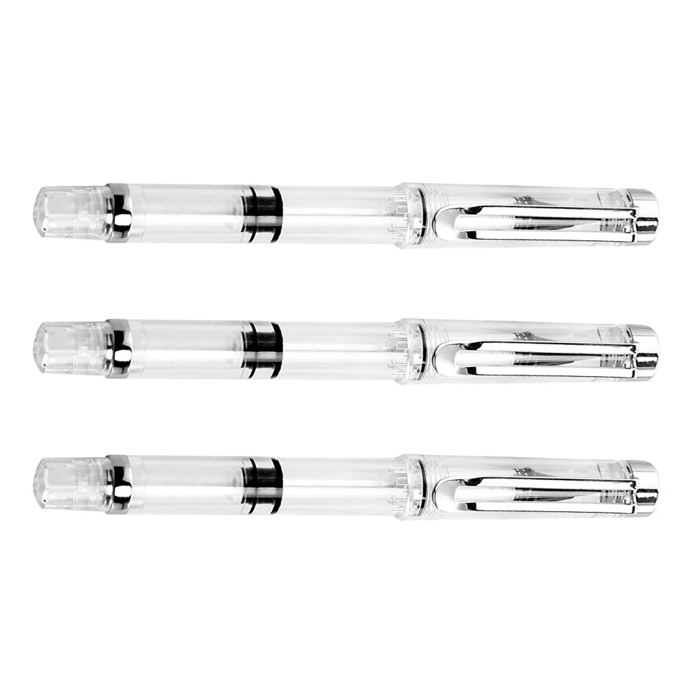 3 Pcs Fountain Brush Pens Fine Watercolor Calligraphy Drawing Brushes Chinese Painting Pens Refillable Ink Reservoir
3 Pcs Fountain Brush Pens Fine Watercolor Calligraphy Drawing Brushes Chinese Painting Pens Refillable Ink Reservoir