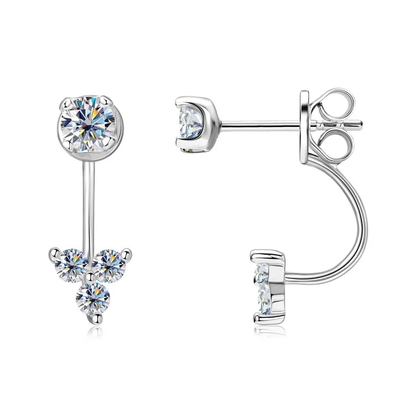 EMO-430 Lefei Fashion Trendy Classic Luxury Match-all Design Moissanite 3 Clover Earring For Women Silver 925 Party Jewelry Gift
EMO-430 Lefei Fashion Trendy Classic Luxury Match-all Design Moissanite 3 Clover Earring For Women Silver 925 Party Jewelry Gift